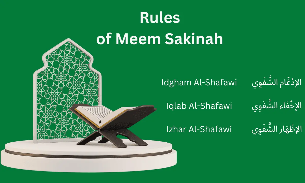 Tajweed Rules Of Meem Saakinah
