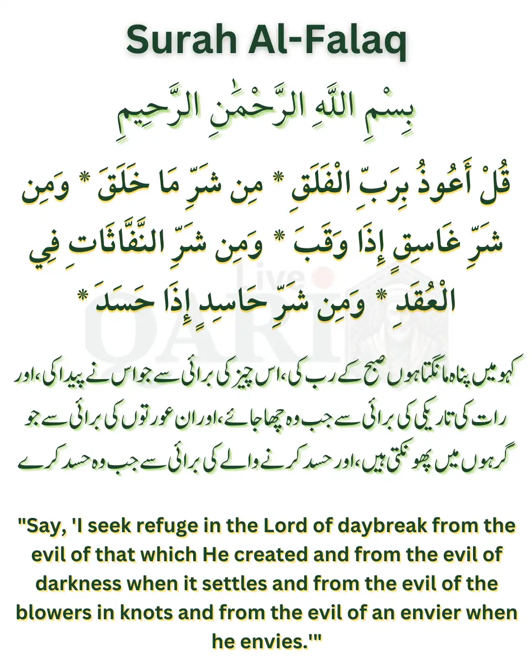 Surah An-Nas (4 Qul)
