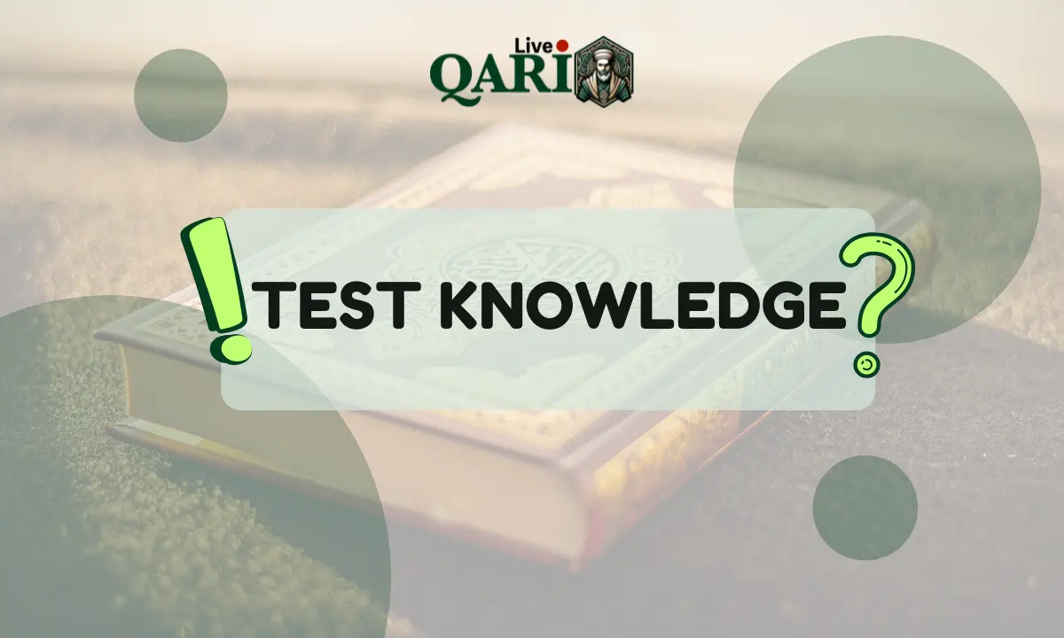 Topic Quiz Surah Quraish Knowledge Check
